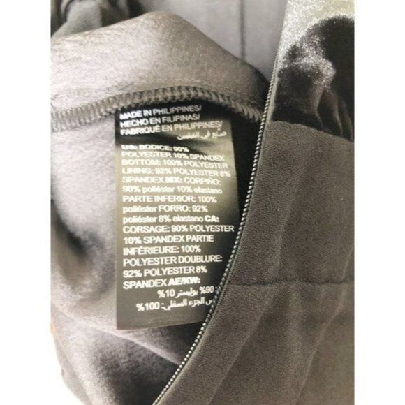 WHITE HOUSE BLACK MARKET VELVET BODICE JUMPSUIT - Picture 8 of 8